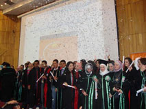 رعاية حفل تخرج طلاب كلية الصيدلة في جامعة البعث بحمص