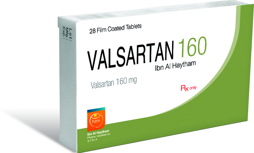 Valsartan 160 Ibn Al Haytham Tablets Valsartan 160 Ibn Al Haytham Tablets