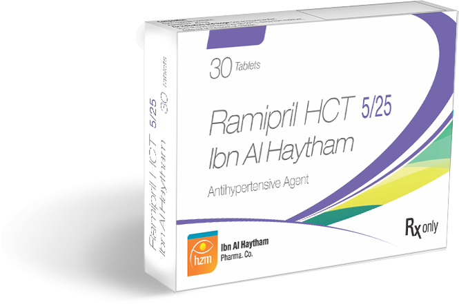 Ramipril HCT Ibn Al Haytham 5/25 Ramipril HCT Ibn Al Haytham 5/25