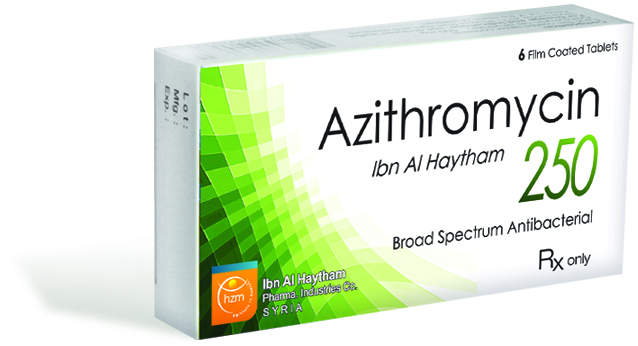 Azithromycin Ibn Al Haytham 250 mg Azithromycin Ibn Al Haytham 250 mg