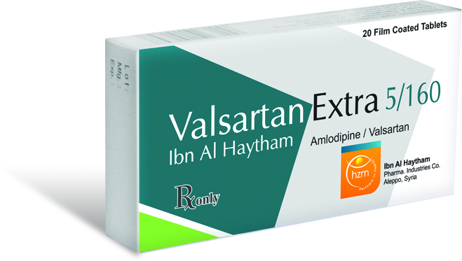 Valsartan Extra 5/160 Ibn Al Haytham 