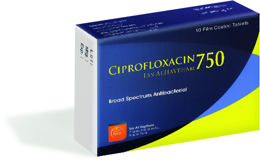 Ciprofloxacin 750 Ibn Al Haytham Ciprofloxacin 750 Ibn Al Haytham