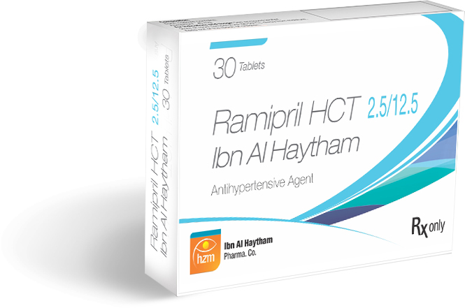 Ramipril HCT Ibn Al Haytham 2.5/12.5 Ramipril HCT Ibn Al Haytham 2.5/12.5