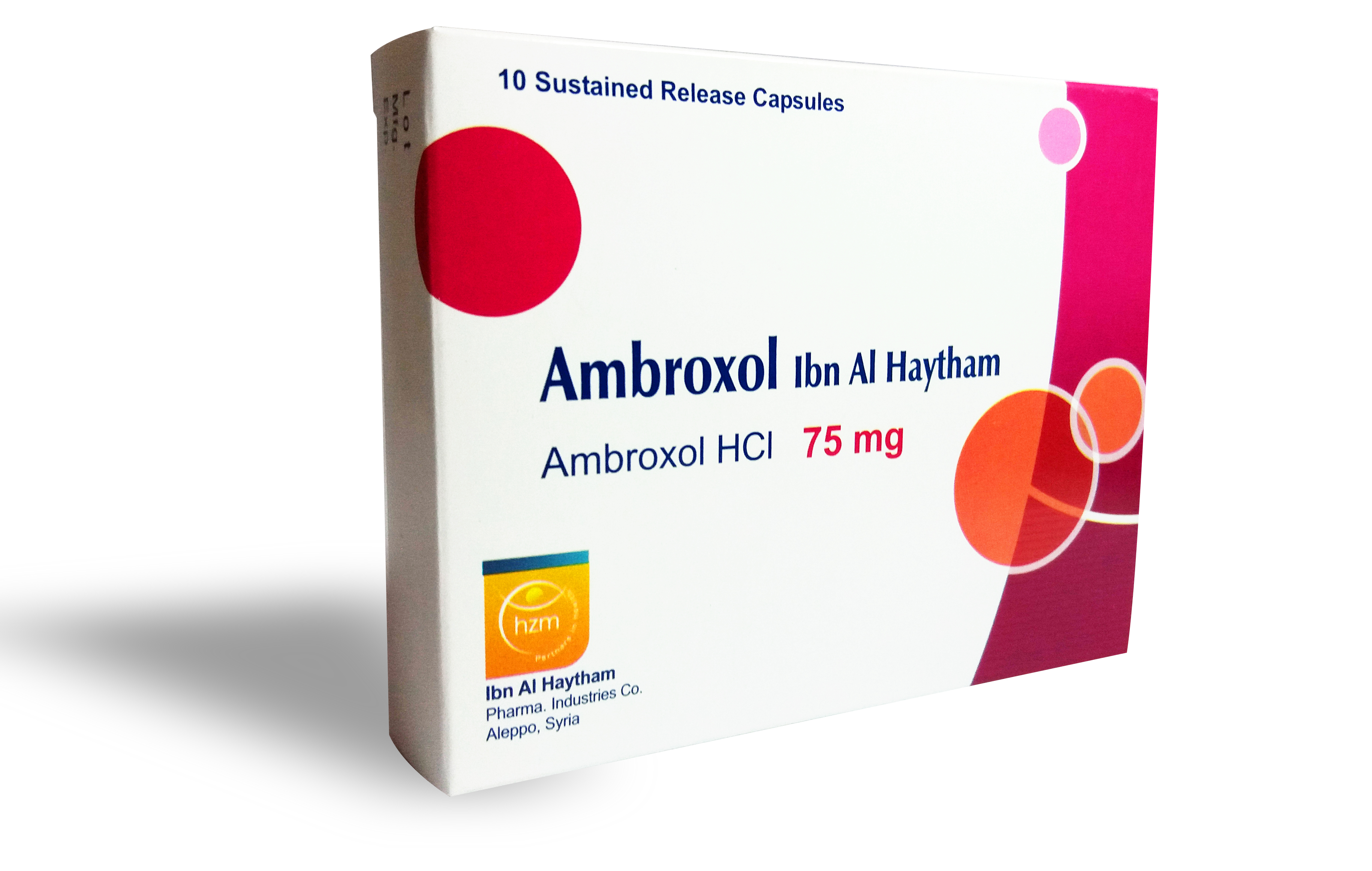 Ambroxol Ibn Al Haytham 75 mg Capsules Ambroxol Ibn Al Haytham 75 mg Capsules