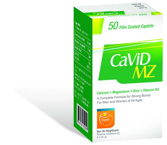 Cavid MZ Film Coated Caplets Cavid MZ Film Coated Caplets