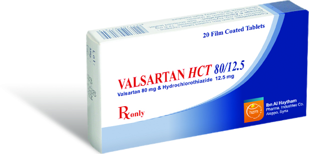 Valsartan HCT 80 / 12.5