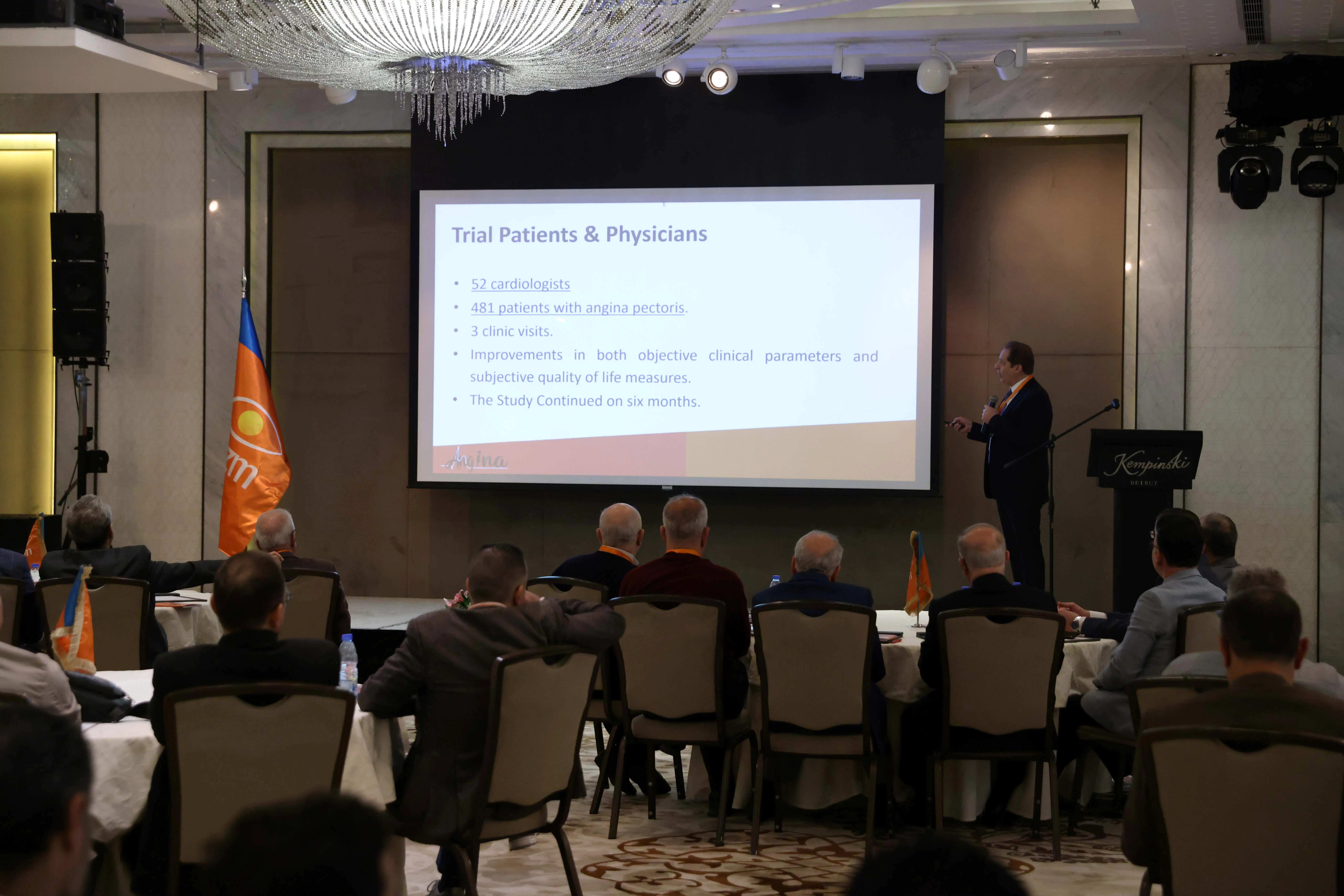 إطلاق نتائج دراسة Angina