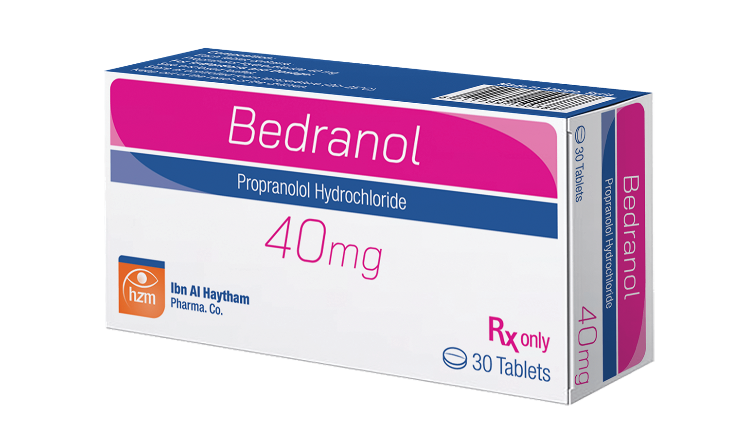 بيدرانول 40 ملغ