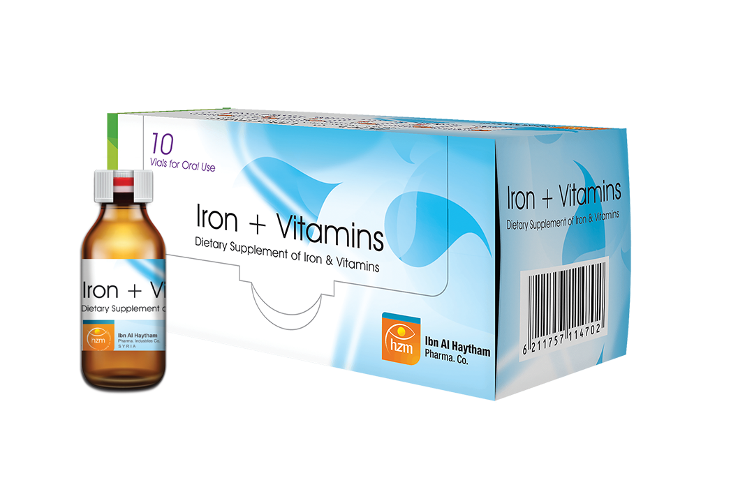 أيرون + فيتامينات