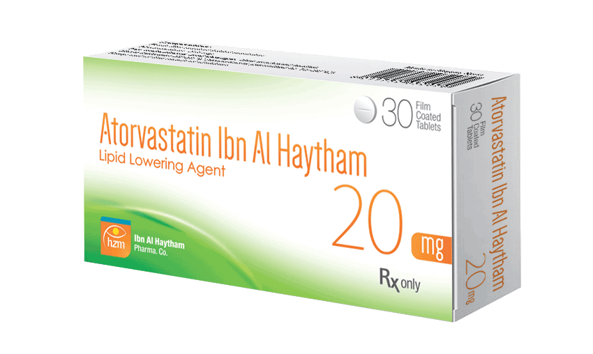 أتورفاستاتين ابن الهيثم 20 ملغ
