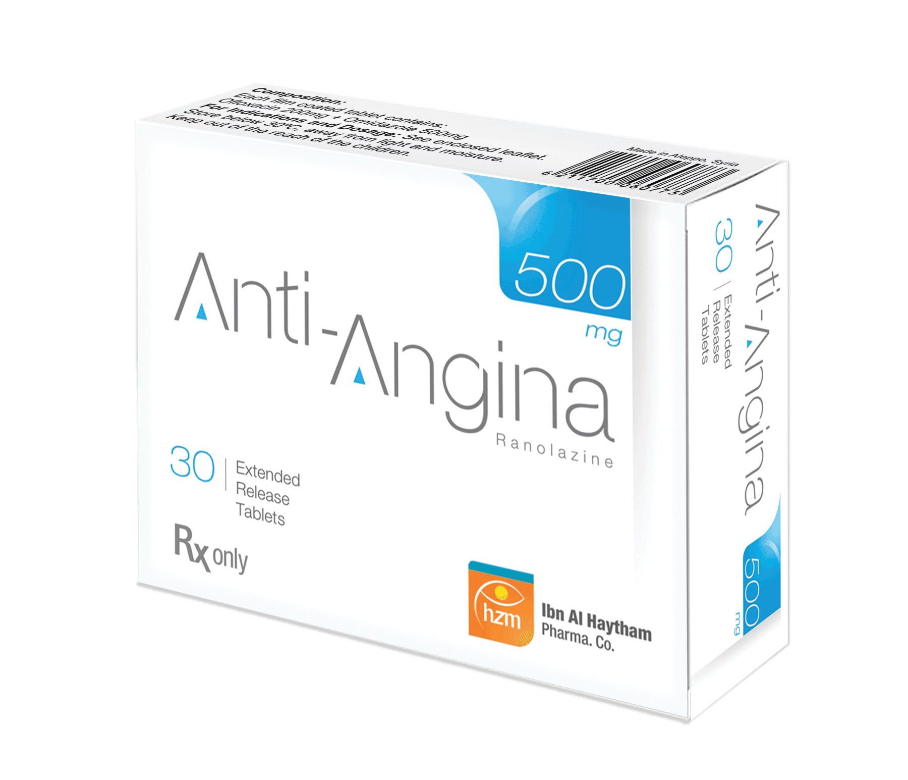 أنتي-أنجينا 500 ملغ