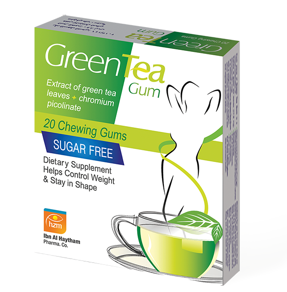 علكة الشاي الأخضر