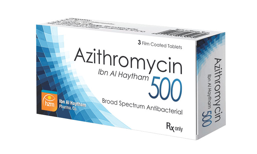 أزيترومايسين ابن الهيثم 500