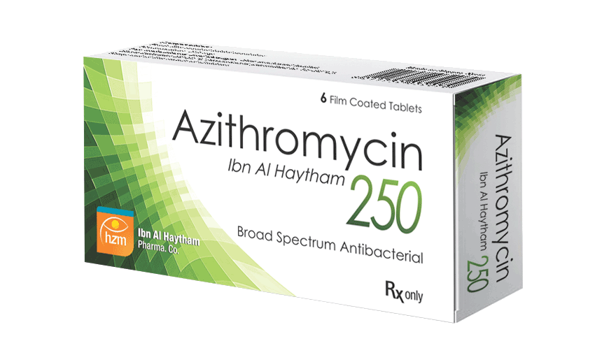 أزيترومايسين ابن الهيثم 250